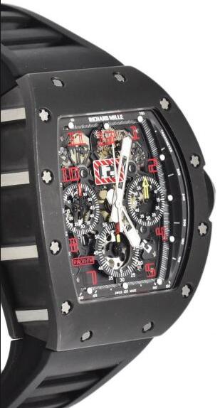 Richard Mille Replica Watch RM 011 Ti Shot Blasted 511.45AS.91R-1